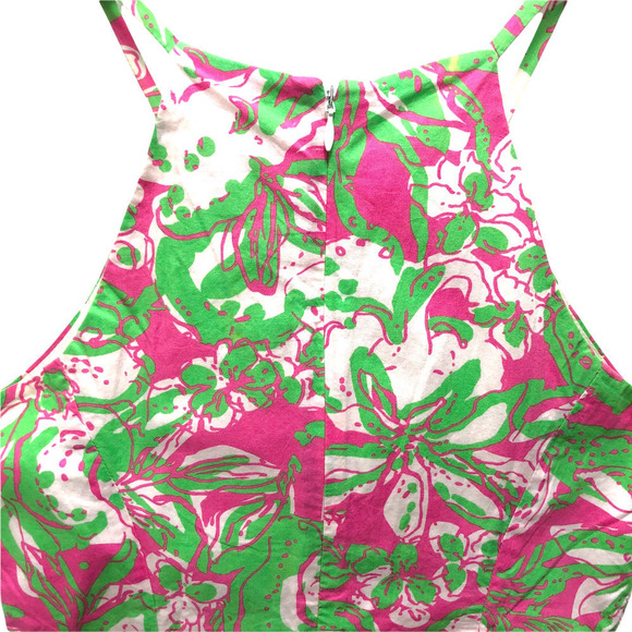 Lilly Pulitzer Annabelle Halter Tank in Forgot My Trunks Print, 0 - Picture 6 of 7